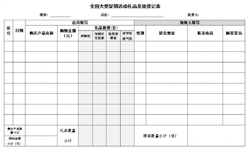 礼品发放