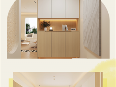 金迪木门全屋定制「木语漫居系列」：把自然与松弛感，藏进 110㎡的全屋时光里！ 