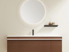 明月轻定浴室柜丨融东方美学，筑自然和谐之境 